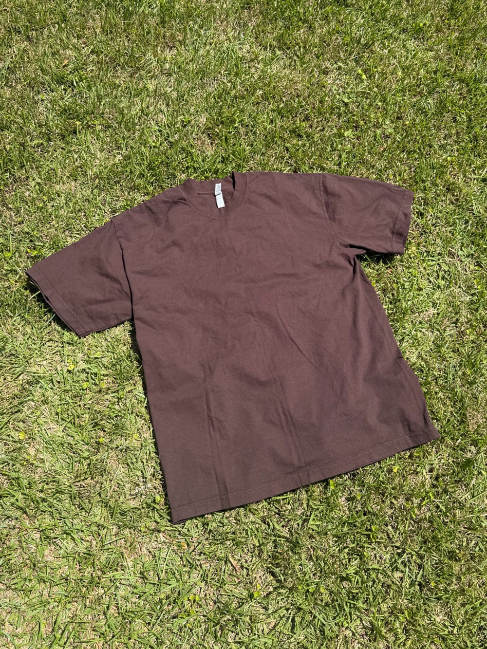 Chocolate Brown Crewneck Tee